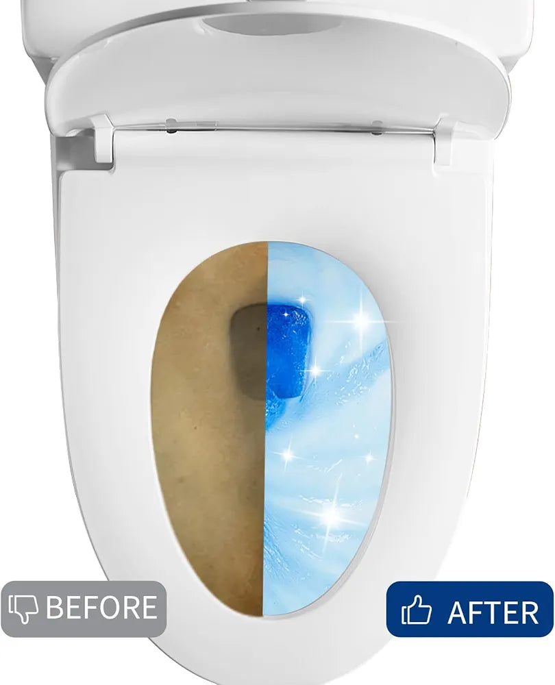Automatic & Easy toilet cleaner tablets pack of (10ps)