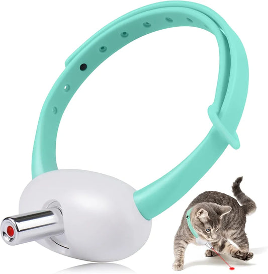 Pet Laser Collar Self Teasing Toy