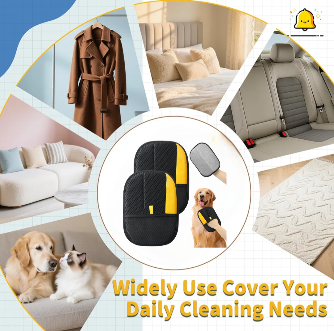 2-in-1 Pet Hair & Lint Cleaner – Fast & Easy Removal Tool