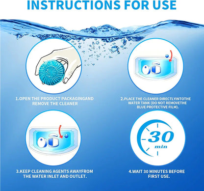 Automatic & Easy toilet cleaner tablets pack of (10ps)